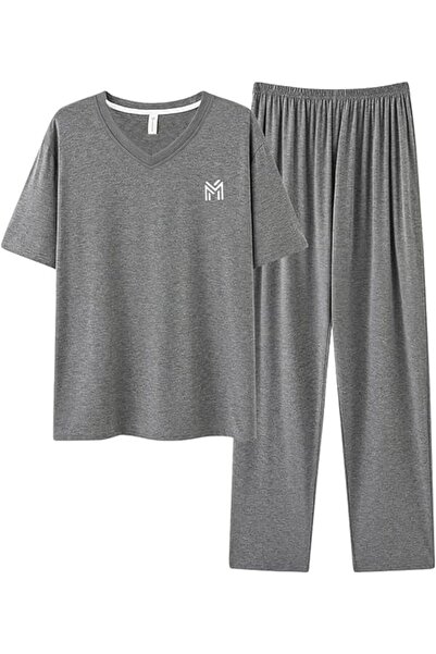 casme Cisvsia Mens Loungewear Sets Pajamas Set Soft Sleepwear Family Night Wear