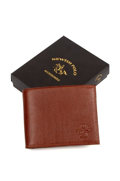 Newish Polo Men's Genuine Leather Wallet and Card Holder