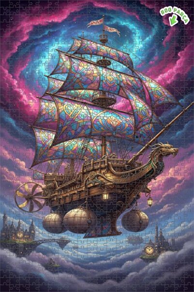 Teona Ahşap لغز خشبي مؤطر ذو طابقين يعمل بالطاقة البخارية على طراز السفينة ال...