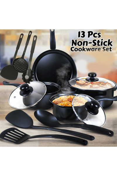 royal mark طقم أواني طهي مكون من 13 قطعة