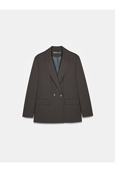 Dilvin سترة بليزر 60767 - بني فاتح