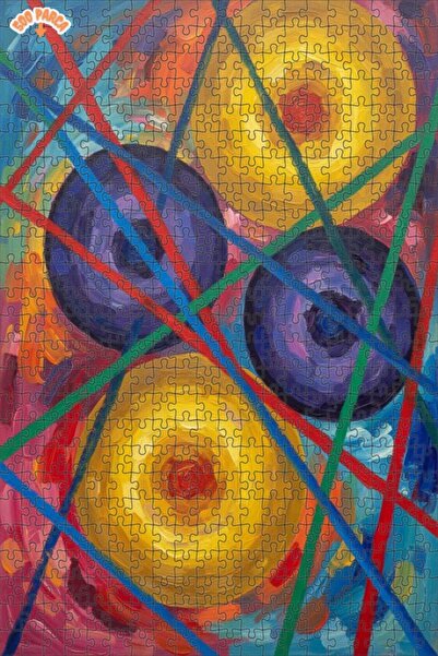 Teona Ahşap ألوان نابضة بالحياة، لغز خشبي بإطار مزدوج الطبقات بمظهر الزيت الز...