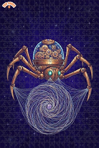 Teona Ahşap لوحة فنية من بوهاربانك سبايدر، لغز خشبي بإطار مزدوج الطبقات، 500 ...