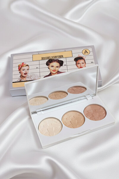 Gabrini مجموعة هايلايتر نسائية مكونة من 3 قطع