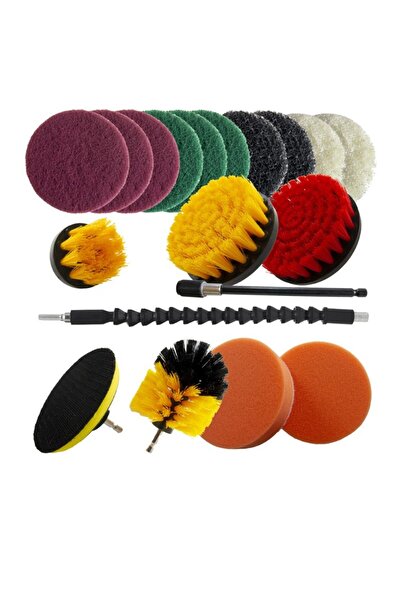 Tagred Professional Drill cleaning brush set, Tagred, TA4204, 20 pieces, 1/4