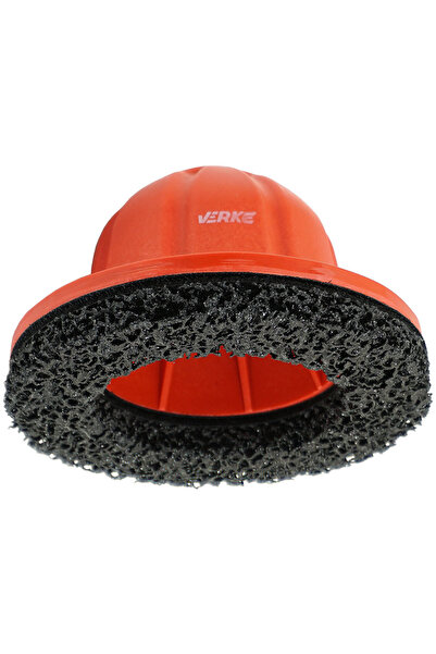 VERKE Perie de curățare pentru butucul roții 150 mm, V05265, disc abraziv din...
