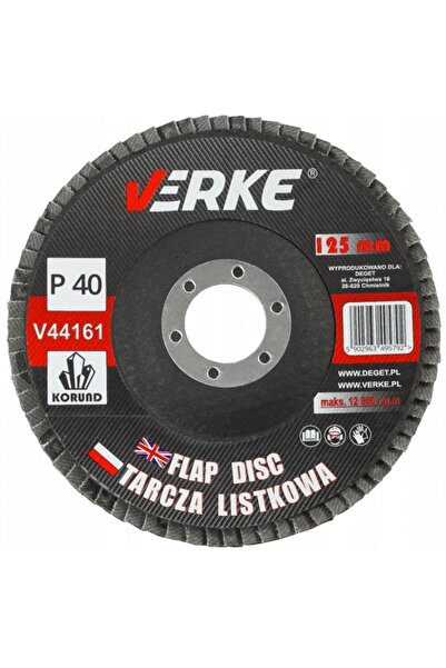 VERKE Disc de șlefuit, lemn și metal, V44161,