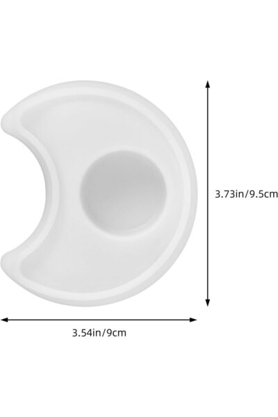 HOBİFLEX SİLİKON KALIP TAŞ TOZU PARAFİN İTHAL DEKORATİF TEALIGHT HİLAL MUMLUK...