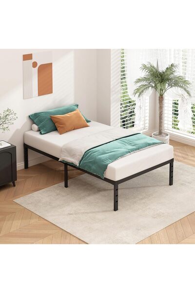 MAAS إطار سرير معدني مزدوج (190 × 100 سم)