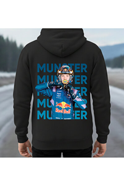 stil x سترة رياضية مطبوعة بتصميم GREGOIRE MUNSTER / WRC، مصنوعة من 3 خيوط مع ...