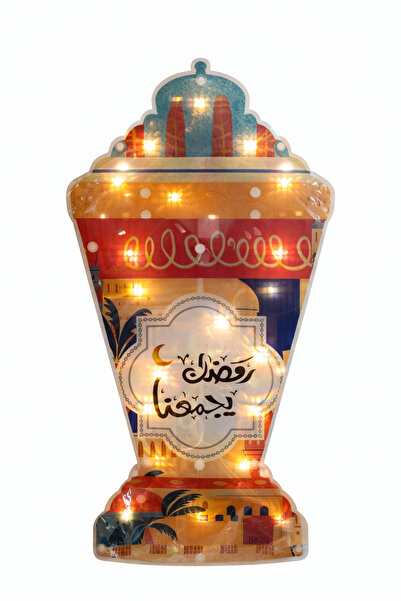 genric اضواء للزينه فانوس رمضان ملون