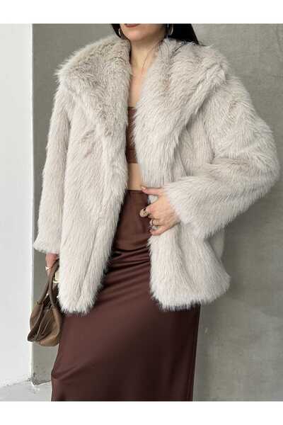 MYGİYİMİSTANBUL Tina Fur Coat