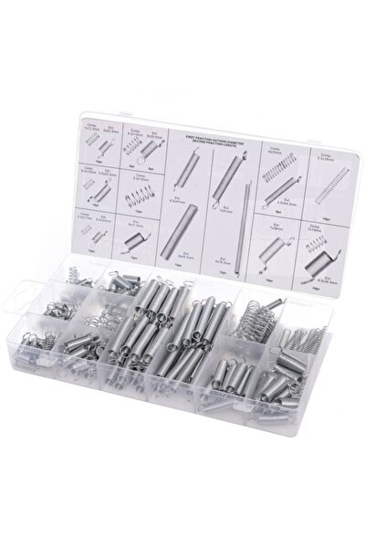 Kraft&dele Set de 200 de arcuri, KD10483, oțel galvanizat