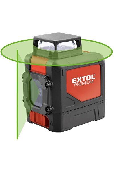 Extol Premium Nivelă laser, Extol, autonivelantă, 30 m, linie verde