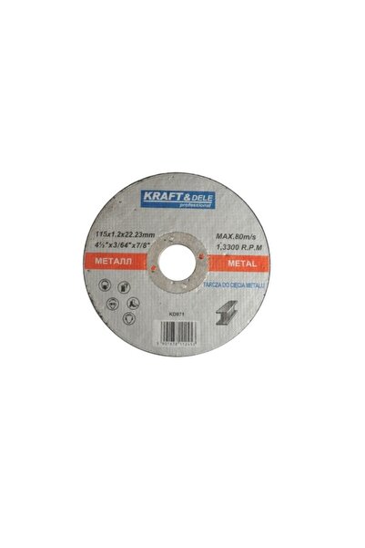 Kraft&dele Set of 10 cutting discs, Kraft&Dele, KD971, for metal, 115x1.2x22....