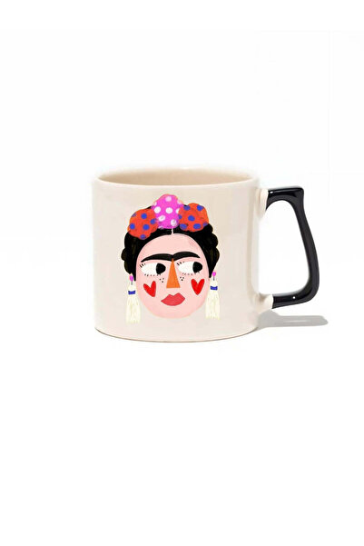 baskigo.com Frida Kahlo - Hediye Seramik Kupa