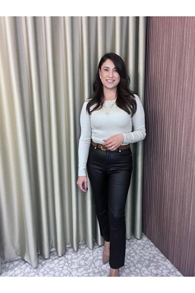 MU&ME BOUTİQUE Jean Pantolon Li̇krali Mumlu