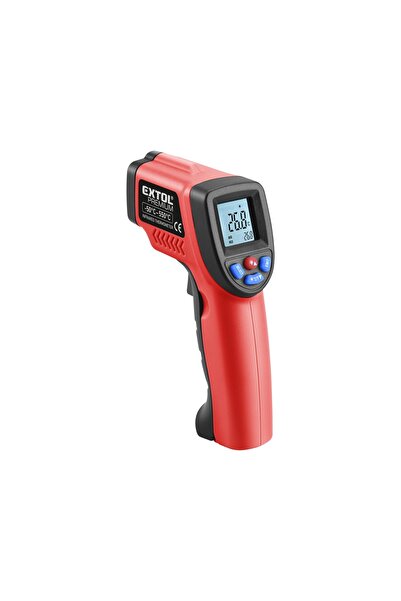 Extol Premium Termometru IR fără contact, 8831302, 2x1.5V AAA, LCD iluminat