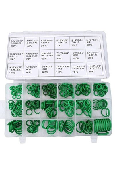 Hogert Set de 270 garnituri de cauciuc, Hogert, cu 18 dimensiuni diferite