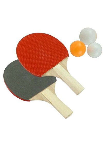 Generic Table Tennis Racket Set with 3 Balls – Fun & Lightweight Paddle Kit f...