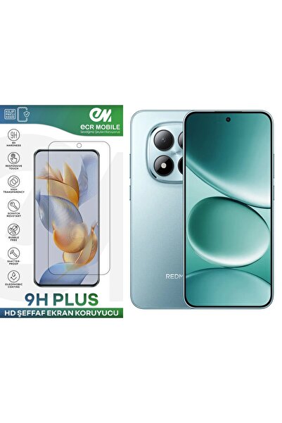 Ecr Mobile Redmi Note 15 Pro 5G ile Uyumlu HD Şeffaf 9H Nano Ekran Koruyucu