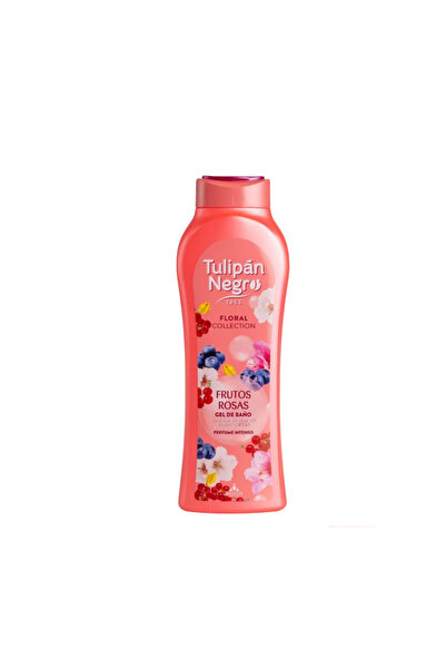 Tulipan Negro Gel de dus Tulipan Negro, Colectia Floral, Frutos Rosas, 650 ml