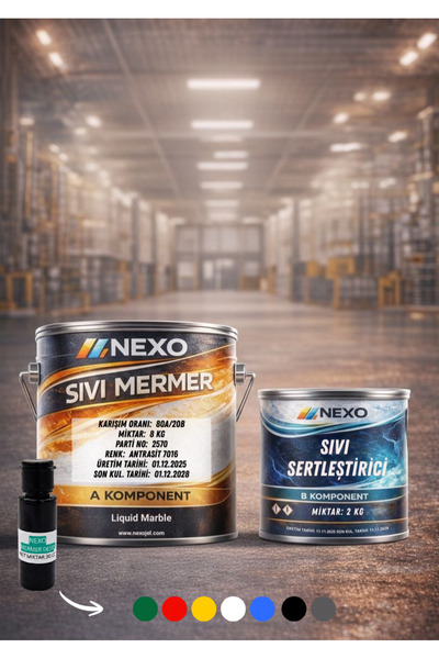 Nexo Sıvı Mermer Antrasit 10 Kg