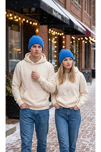 LAGRANZE Dear Beanie Set – Unisex Winter Knitwear Beanie Set