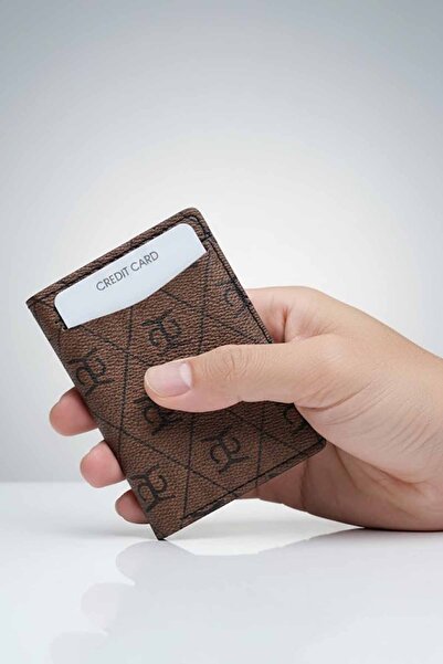 vynor atelier Men's Mechanism Vegan Leather Card Holder Wallet