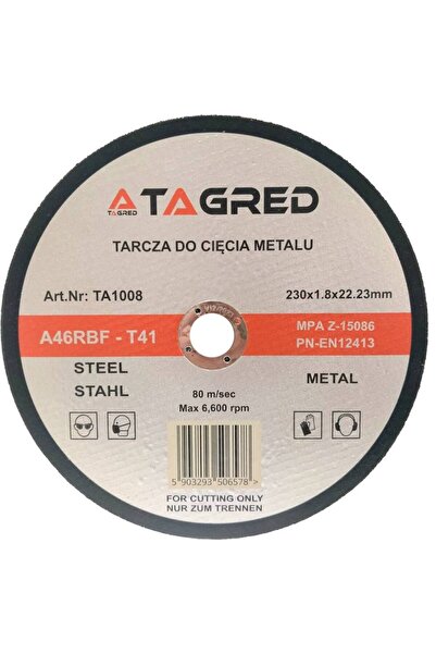 Tagred Professional Disc metalic circular Slim RBF, Tagred, TA1008, 230x1.8mm
