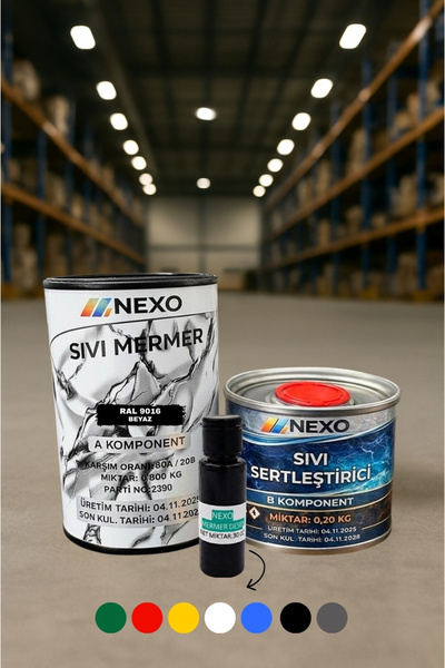 Nexo Sıvı Mermer Beyaz 1 kg