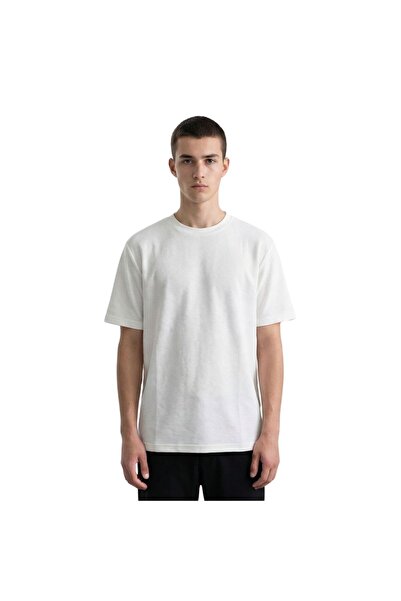 trender O Yaka American Pike Мъжка тениска 2387 Екру