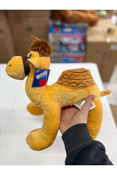 HALLEY Oyuncak Peluş Deve Bej Hardal 30 cm