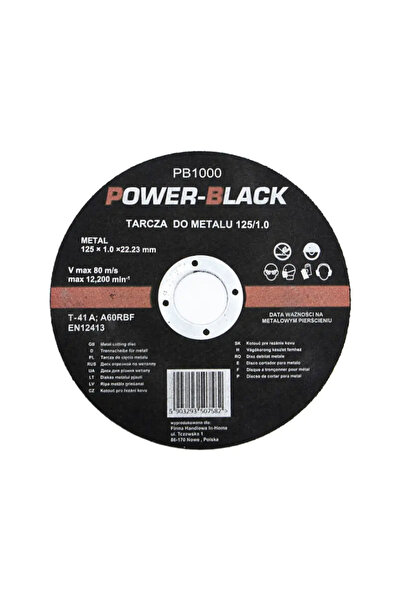Tagred Professional Disc de tăiere metalic, Tagred, PB1000, 125 mm, 1 mm, 22,...