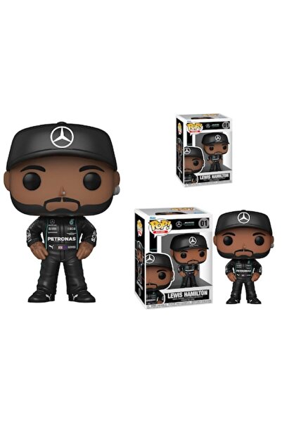 Pop Formula 1 figurine, Lewis Hamilton F1, 10cm, collectible, made of high-qu...
