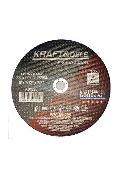 Kraft&dele Set de 25 discuri de tăiere metalice, Kraft&Dele, 230 mm x 2,0 mm,...