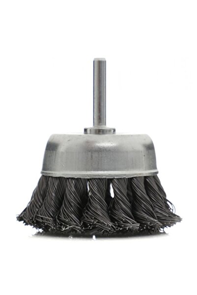 Kraft&dele Front brush with pin, Kraft&Dele, 75mm, M6, steel wire