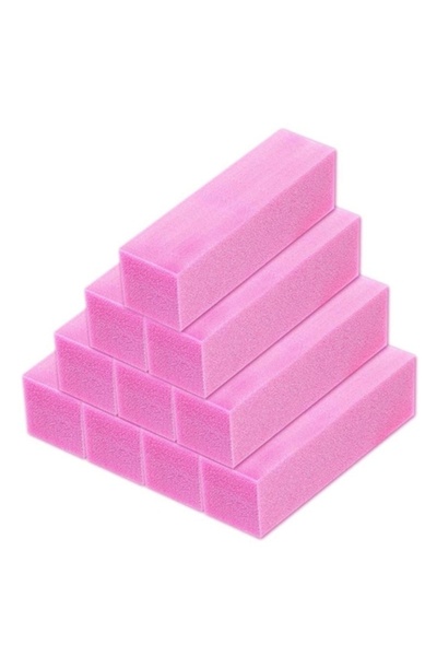 GIRLS CORNER Set 10 tampon unghii roz