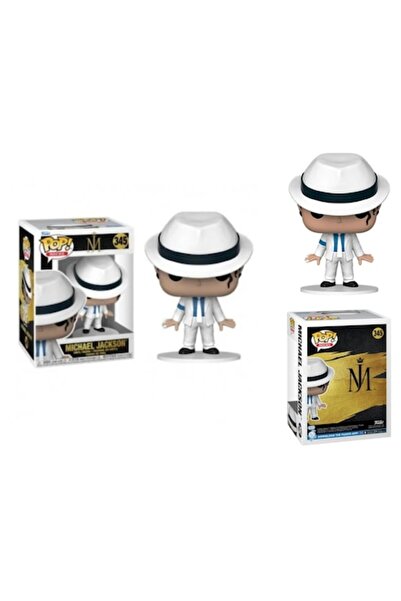 Popart MJ figurine, 9cm, collectible, made of quality plastic, white-blue