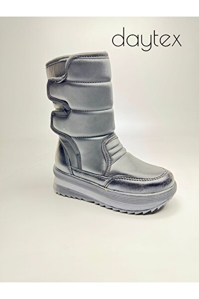 Daytex Full Waterproof Black Girls' Snow Boots – Tall, Warm, Durable, and Sty...