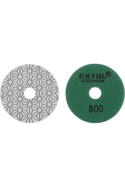 Extol Premium Disc diamantat pentru șlefuit și lustruit cu velcro, 100 mm, EX...