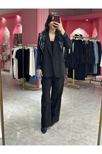 EFİL Fularlı Blazer Ceket