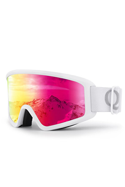 Other Qunature Ski Goggles, Anti-Fog, Double Lens Snowboard Goggles, White Fr...