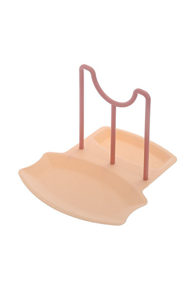 Choice5 1-tier L A-PINK Kitchen Organizer Pot Lid Storage Rack Shelf Pan Dryi...