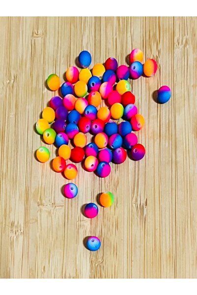 Öztürk Mărgele pastelate colorate neon laser 25gr. 8mm.