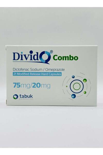 TABUK PHARMACEUTICALS Divido Combo 75Mg/20Mg, 21 Modified Release Hard Capsules