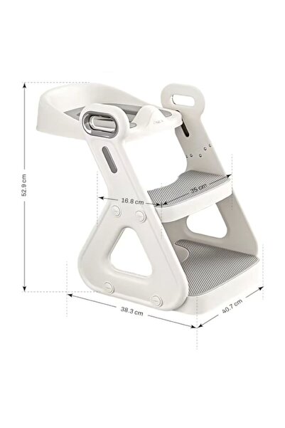 OEM Toilet Reducer with Ladder, For Children, Suitable for Square Toilets, wi...