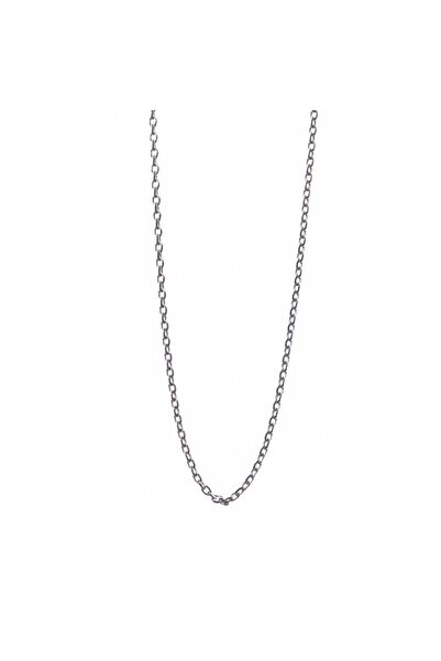 Crocodileskids Lantisor din Argint 925 rodiat, model la baza gatului, 38 cm