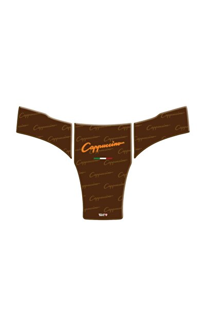 Redline Grafik Arora Cappuccino Uyumlu Kahverengi Tank Pad