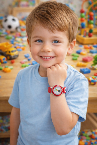 S.POLO New Season Lighted Silicone Cord Children's Watch